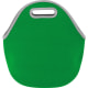 Bolsa nevera en neopreno y cierre cremallera verde