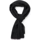 Suave foulard en extensa gama de colores Ribban negro
