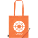 Bolsa eco plegable publicitaria RPET 190T 38x42 cm naranja