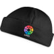 Gorro con tejido polar de 220 g/m2 negro