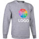 Sudadera clasica personalizada de niño dublin Valento 295 gris marengo