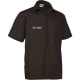 Camisa manga corta con bolsillo de hombre oporto Valento 120 negro