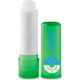Bálsamo protector labial verde lima transparente