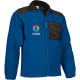 Chaqueta forro polar reforzada nevada Valento 400 azul royal/negro