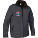 Chaqueta de softshell horizon Valento gris carbon