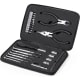 Kit herramientas aluminio 25 accesorios con estuche