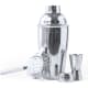 Set cóctel publicitario acero inox cromado 3 accesorios