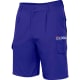 Bermudas multibolsillos con pinzas Velilla azulina