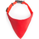 Collar con bandana a juego para mascotas con cinta ajustable