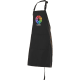 Delantal de cocina con peto y hebilla regulable Trepat Velilla negro