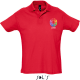 Polo ligero para personalizar summer ii Sols 170 rojo