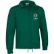 Sudadera cremallera entera y bolsillos cactus Valento 295 verde botella