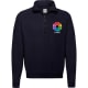 Sudadera media cremallera Fruit Of The Loom 280 azul marino oscuro
