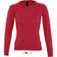 Jersey con cuello v de mujer galaxy women Sols rojo