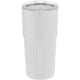 Vaso térmico acero inox reciclado de doble pared sin BPA (500 ml) blanco