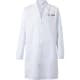Bata sanitaria unisex blanca Velilla blanco
