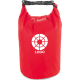 Bolsa impermeable personalizada con asa ajustable (5 L) rojo