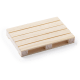 Posavasos en forma de palet de madera