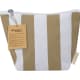 Neceser algodón reciclado/ poliéster RPET estilo marinero  beige