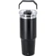 Vaso térmico acero inox reciclado personalizado con asa (900 ml) negro