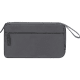 Estuche organizador publicitario RPET 900d con múltiples bolsillos gris