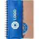 Libreta ecológica de cartón reciclado y estuche incluido 15,5x21 cm azul