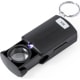 Llavero con lupa de aumento 20x y luz LED integrada personalizado