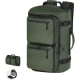 Bolso mochila PU con compartimento portazapatos