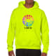 Sudadera con capucha heavy blend Gildan 270 lima limon
