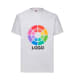 Camiseta manga corta value weight Fruit Of The Loom 165 gris vigore