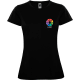 Camiseta tecnica running de mujer Montecarlo Woman Roly 140 negro