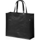 Bolsa de compra ecológica de plástico personalizada 105 g/m² negro