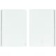 Cuaderno inteligente reutilizable executive A5 personalizado 15.2 x 22.4 cm Rocketbook blanco