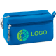Neceser de doble cremallera en poliéster 600D y refuerzo ppe azul royal