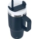 Taza térmica acero inox reciclado con tapa y pajita (450 ml)