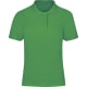 Polo pique fit 100% algodón manga corta de mujer Charles 180 verde
