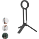 Soporte magnético en ABS plegable con mosquetón