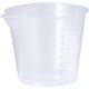 Vaso medidor a personalizar de 70 ml en PP transparente