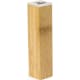 Powerbank ecológico de bambú personalizado (2200 mAh) natural