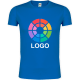 Camiseta publicitaria 100% algodón Iconic Fruit Of The Loom 150 azul