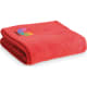 Manta polar de 120 x 150 cm y 180 gr/m2 Menex rojo