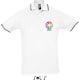 Polo golf 100% algodon gama alta practice Sols 270 blanco