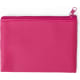 Monedero personalizado suave polipiel con cremallera colores fucsia