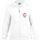 Chaqueta forro polar Hizan 280 blanco