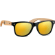 Gafas de sol ecológicas con patillas bambú amarillo