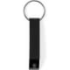 Llavero abridor de aluminio reciclado metalizado personalizado negro