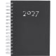 Agenda día página anillas en PU suave y resistente 15.8 x 21 cm