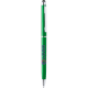 Boligrafo puntero con acabado metalizado verde
