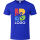 Camiseta personalizada tubular 100% algodón ring spun  Epika 150 azul