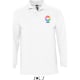 Polo pique manga larga winter ii Sols 210 blanco